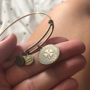 Alex and ani good luck Irish bracelet